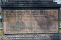 Denkmal des Explosionsunglücks im <!--LINK'" 0:302--> <!--LINK'" 0:303--> am Fürther Friedhof April 1984
