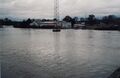 Hochwasser im <a class="mw-selflink selflink">Wiesengrund</a> von der <!--LINK'" 0:135--> aus im Februar 1999