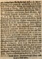 Das Ledererische Präuhauß zu Fürth wird zum Verkauf angeboten, August 1778