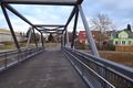 die neue Bremenstaller Brücke Blickrichtung  im Dezember 2020