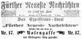 Fürther Neueste Nachrichten, September 1872
