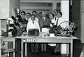 Bildunterschrift: "Die Erfinder in Fa. Grundig, aus 5 wurden 10+1" (1. v. l. <!--LINK'" 0:30-->, Juli 1968