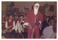 Weihnachtsfeier 1965, der Pelzmärtel zu Besuch