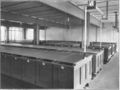 Elektrizitätswerk, Akkumulatorenraum im EG, Aufnahme von 1911