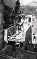 Zerstörungen in der <!--LINK'" 0:1--> nach Fliegerangriff 28. 11. 1944; hier Schlafzimmer im ersten Stock und Rednitzhof 1