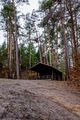 Schutzhütte von 1955 am Eschenaubuck als Ersatz für die zerstörte <!--LINK'" 0:11-->