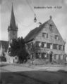 Gasthaus "Zum Hirschen", Burgfarrnbach Nr. 27 (Aufnahme 1908)