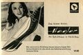 Werbung vom Schuhhaus Hagler in der Schülerzeitung <!--LINK'" 0:197--> Nr. 4 1960