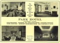 Parkhotel - Werbeanzeige von <a class="mw-selflink selflink">1950</a>.