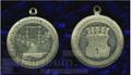 Medaille zum 50-jährigen Jubiläum der Liedertafel Fürth, Juli 1882