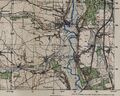 Ausschnitt aus der Topographischen Karte "Herzogenaurach" (Blatt 6431), 1949/1954