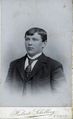 Junger Mann mit Scheitel, ca. 1900