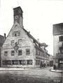 Gaststätte „Zum roten Roß“, Waagstraße 1, Aufnahme um ca. 1903/1907
