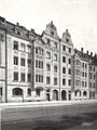 Wohnhausgruppe, Nürnberger Str. 83, 85, Baumeister Conrad Müller, Aufnahme um 1907