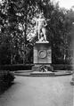 Kriegerdenkmal zum 1. Weltkrieg im Stadtpark, ca. 1920