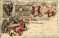 Gruß von der <!--LINK'" 0:219-->, historische Ansichtskarte, um 1900