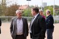 CSU-Stadtrat Ronald Morawski im Gespräch mit dem Parteikollegen und 3. Bürgermeister Dietmar Helm, April 2022