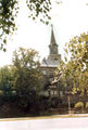 Michaeliskirche von der Heiligenstraße aus gesehen, 1974
