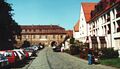 Der Marstall am Schloss Burgfarrnbach, Juni 1994