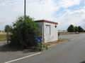 Ehemaliges Wachhäuschen an der hinteren Zufahrt zu den Monteith Barracks, 2008