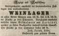 Zeitungsanzeige von <!--LINK'" 0:25-->, Wirt <!--LINK'" 0:26-->, Dezember 1843