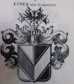 Wappen der Ecker von Eckhofen, ca. 1605