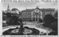 Der <a class="mw-selflink selflink">Hauptbahnhof</a> um 1900, historische Postkarte, gelaufen 1924
