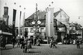 Michaelis-Kirchweih mit Fahrgeschäften auf dem Helmplatz vor der alten Feuerwache, 1937