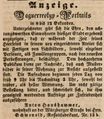 Werbeanzeige des Daguerreotypisten <!--LINK'" 0:14-->, Februar 1850