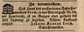 Hausvermietung Geleitsgasse 9 (Hausnr. 73), Fürther Tagblatt 27. Januar 1847