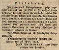Werbeannonce für die Gaststätte "<!--LINK'" 0:15-->", September 1835