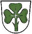 FürthWiki-Logo und nichtoffizielle Stadtwappenvariante der Stadt Fürth nach Klemens Stadler (Die Wappen der Bundesrepublik Deutschland, Band 4, 1965)