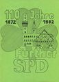 Titelseite: 110 Jahre Fürther SPD, 1982