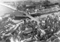 Luftbild vom Gänsberg, Schlachthof und Foerstermühle, ca. 1960