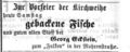 Eckstein Anzeige, Fürther Tagblatt 30.9.1865