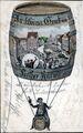 Gruß von der <!--LINK'" 0:160-->, historische Ansichtskarte - koloriert, um 1905