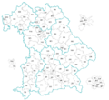 Einteilung der Landtagswahlkreise in Bayern ab der Landtagswahl 2018