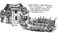 Eine Karikatur von Gerd Bauer (Nürnberg) bzgl. der Bebauung des Saturnmarktes vor der <!--LINK'" 0:181-->, 2007