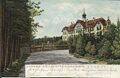 Historische Ansichtskarte "Lungen-Heilstätte im Fürther Stadtwald", gel. 24.10.04