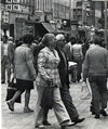 Eröffnungstag der Fußgängerzone am 3. Oktober 1975