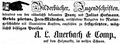 Werbeannonce von <!--LINK'" 0:1-->, November 1854