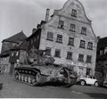 M26 Pershing-Panzer der <a class="mw-selflink selflink">U.S. Army</a> am Grünen Markt