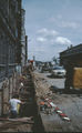 vorbereitende Tiefbauarbeiten in der Gebhardtstr. für U-Bahnbau, rechts das <!--LINK'" 0:533-->, Mai 1979