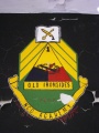 Emblem der NCO Academy (Unteroffiziersschule) der Old Ironsides, der 1. US-Panzerdivision. Ehemaliges Gebäude 311 der <!--LINK'" 0:65-->, heute <!--LINK'" 0:66-->