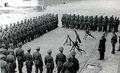 Unterweisung von Soldaten, vermutlich in der Artilleriekaserne, Anfang der 1930er Jahre