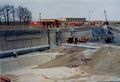 Sanierungsarbeiten am Kanalbett des <!--LINK'" 0:35--> an der Vacher <a class="mw-selflink selflink">Kanalbrücke Zenn</a> am 1. Mai 1984