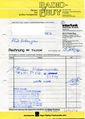 Rechnung der Firma <a class="mw-selflink selflink">Radio Pruy</a> von 1982