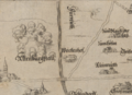 Ausschnitt aus: "Große Wald- und Fraißkarte von Nürnberg", 1563