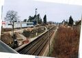 S-Bahn Bauarbeiten für die zwei neuen Gleise Blick von der <!--LINK'" 0:16--> auf den früheren Haltepunkt Unterfarrnbach, jetzt <!--LINK'" 0:17--> Richtung Norden im März <!--LINK'" 0:18-->