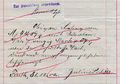 Schrift und Unterschrift vom Papierhausbesitzer der Firma Julius Schöll, 1902